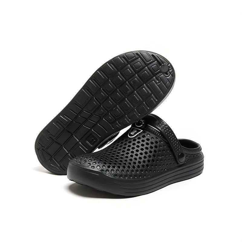 Женские пляжные шлепанцы на сетке Slip-On летние EVA комфортные и прочные