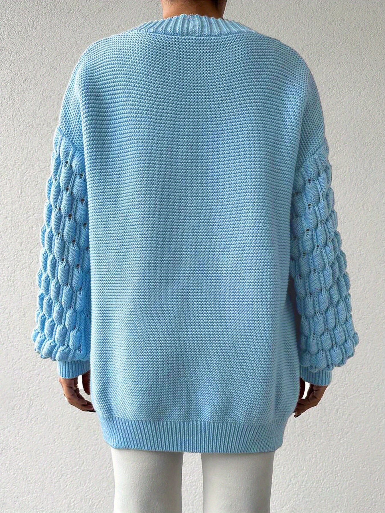 Plus Size Women's Cardigan Floral Loose Spring Autumn Winter Fashion