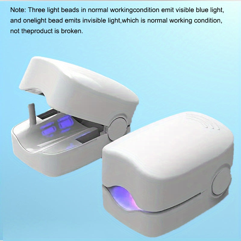 Dispositivo portátil de cuidado de uñas USB para uñas gruesas, descoloridas de los dedos de los pies y de las manos