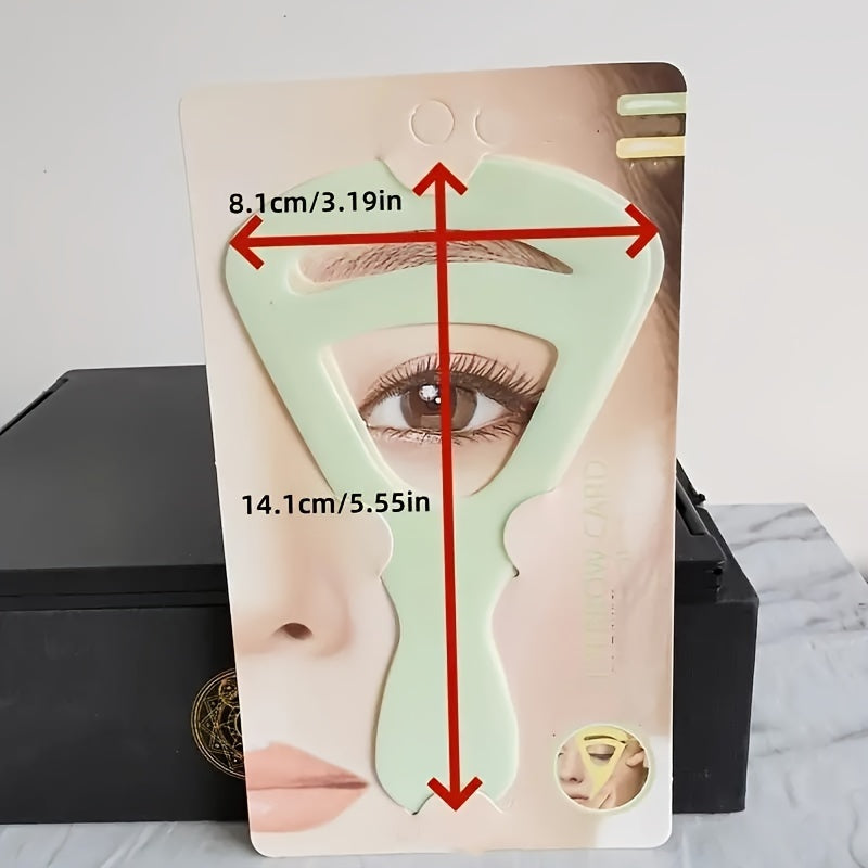 Reusable Eyebrow Shaping Templates Set for Women and Men