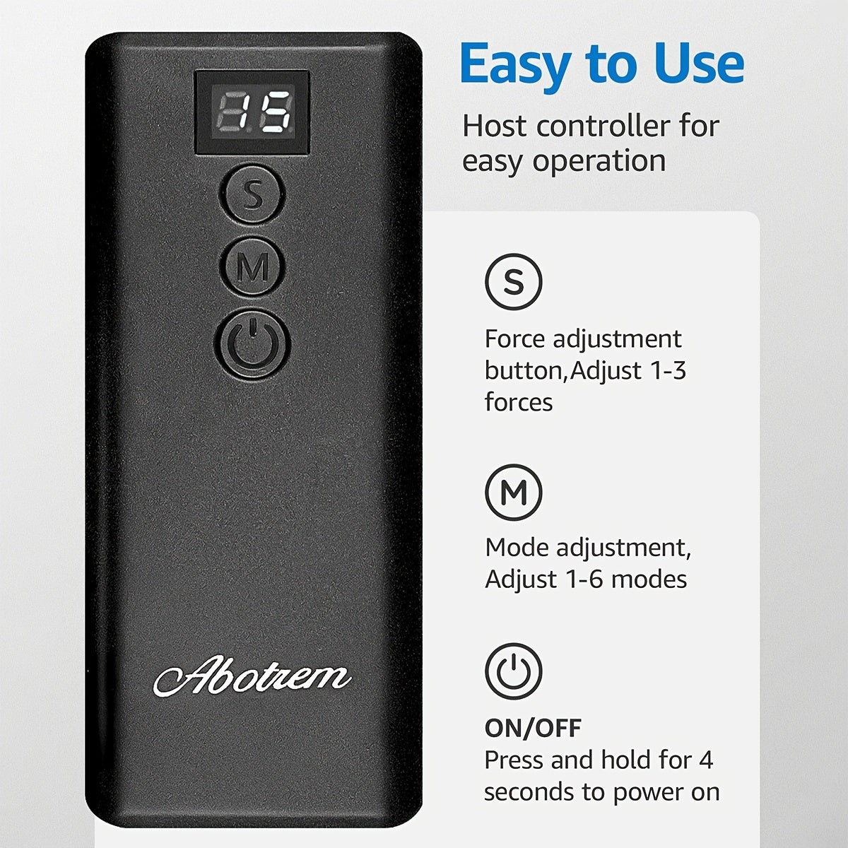 Portable Heated Leg Massager with Adjustable Intensity and Modes for Relaxation