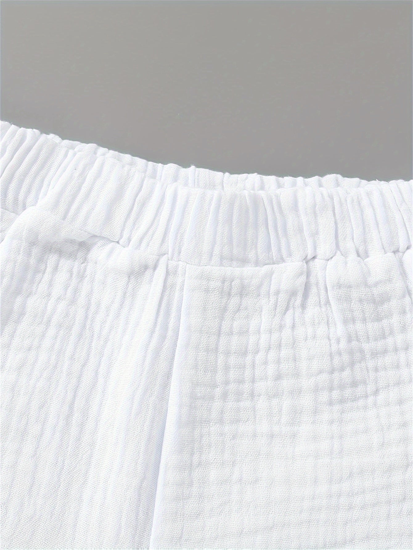 Girls Summer Outfit Set Off-Shoulder Top Denim Shorts Headband Cotton Casual Age 12 and Under