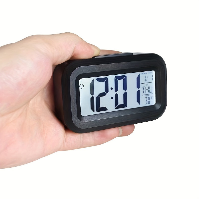 Digital Luminous Office Alarm Clock with Calendar Timer and Temperature