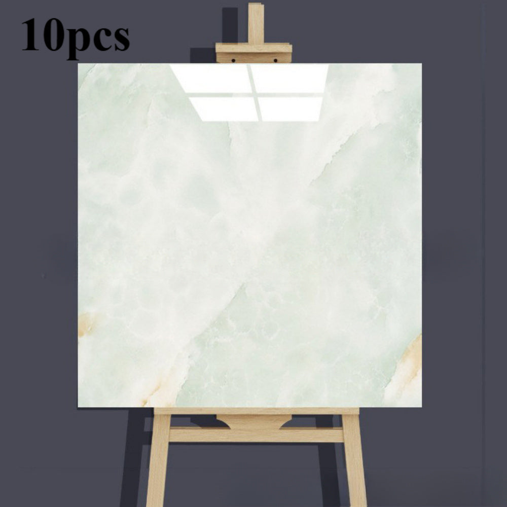 10 Ta Luks Marmar O'z-o'zidan yopishadigan devor panellari, 30x30 sm, suv o'tkazmaydigan PVC, oson o'rnatish. Oshxona, hammom, yashash xonasi uchun ideal. Qora va oq dizayn, haqiqiy ko'rinish. Mukammal uchun