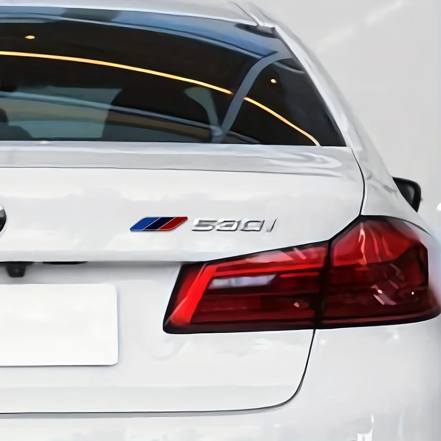 2 шт. Триколор флаг эмблемы пластиковые значки для автомобиля мотоцикла прочные легкая установка