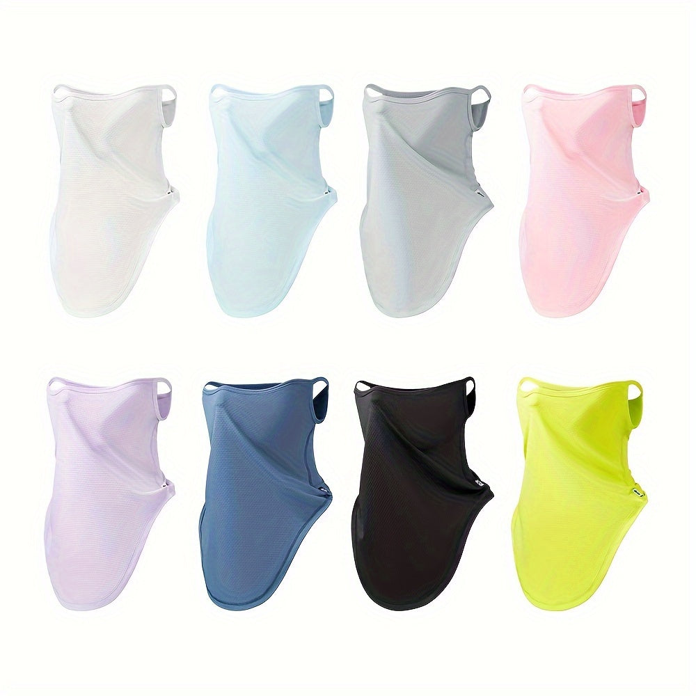 Lightweight UV Protection Face Mask for Women, Dustproof, Reusable, 1/2 Pack