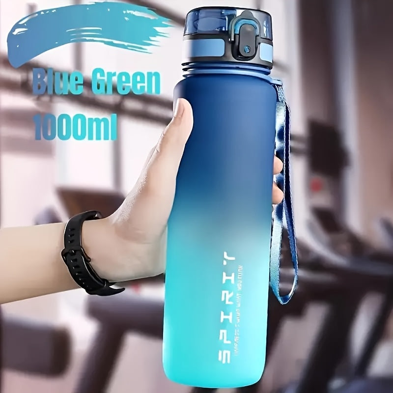750ml BPA-Free Plastic Water Bottle Leakproof with Straw Lid for Gym Outdoor Hiking