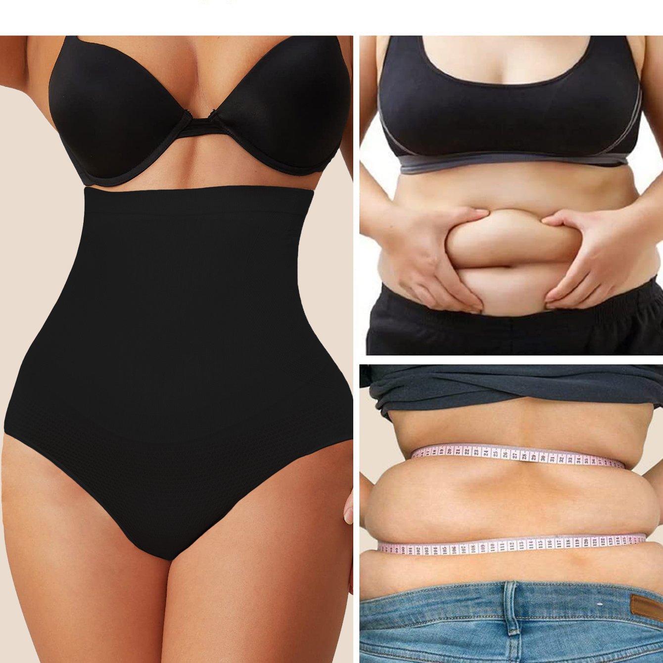 Women's Tummy Control Shapewear Shorts Seamless Breathable Butt-Lifting