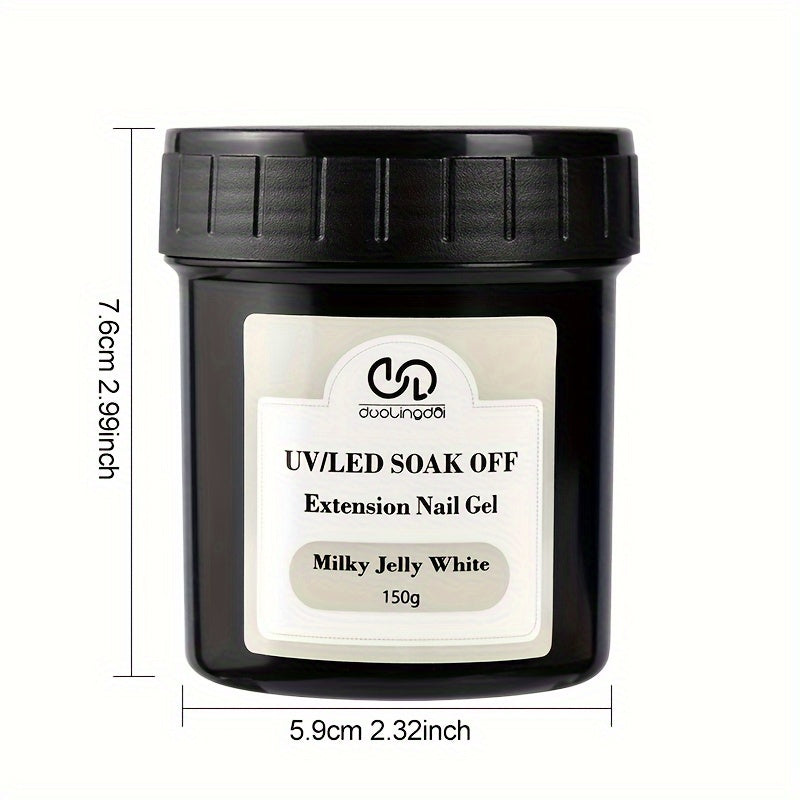 UV/LED Soak Off Nail Gel Nude Pink for Nail Extensions and Art