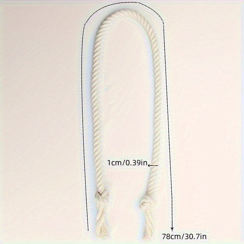 Set of 2 Curtain Tiebacks Rope for Indoor Outdoor Use in Living Room Bedroom Kitchen