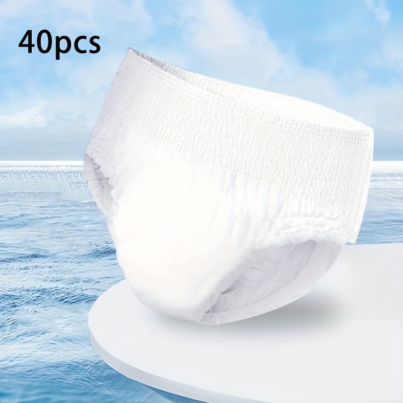 40pcs Ultra-Thin Breathable Night Sanitary Napkins for Women Menstruation