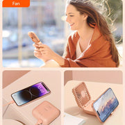 Portativ va kiyiladigan Kompakt USB Ventilyator, 3 tezlikni sozlash imkoniyati bilan, qayta zaryadlanadigan litiy batareyasi mavjud. Ichki va tashqi foydalanish uchun mukammal, qo'shimcha qulaylik uchun yoritish to'plami bilan birga.