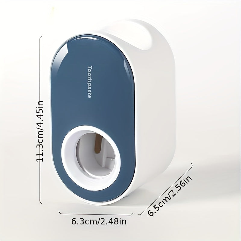 Automatic Toothpaste Dispenser Wall Mount Bathroom Accessories Set