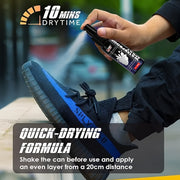 Waterproof Shoe Spray Protector Nano Rain and Stain Resistant for Sneakers and Canvas