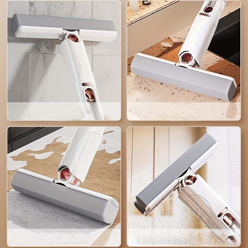 Ko‘p yuzali tozalash to‘plami, gubka mop cho‘p va portativ asbob bilan, hammom, avtomobil oynasi uchun