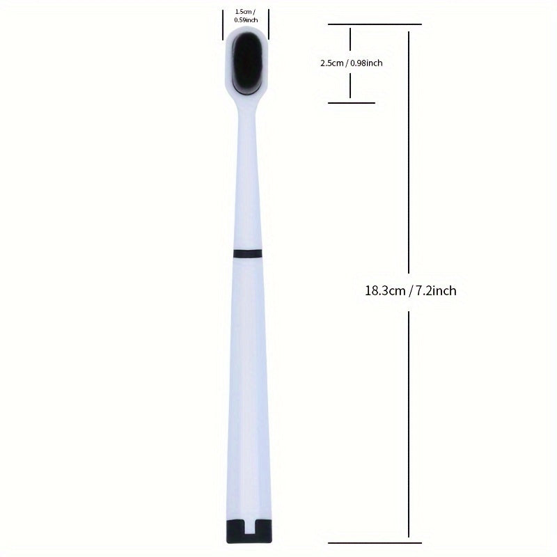 Yumshoq cho'tkali bambuk tish cho'tkalari, nozik gumlar uchun yumshoq og'iz parvarishi uchun alohida qadoqlangan.