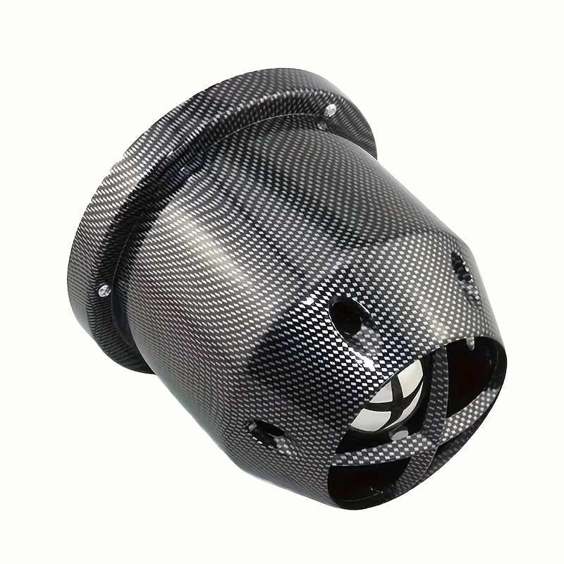 Universal Carbon Fiber 3 Inch Car Air Intake Filter High Flow 76mm