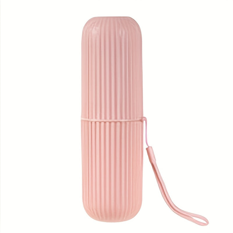 Travel Toothbrush Case with Gargle Cup, Portable, Multifunctional Storage Box