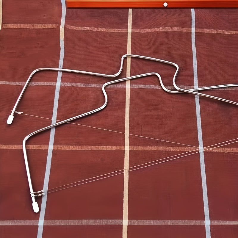 Stainless Steel Cake Slicer Single and Double Line Bow-Shaped Baking Tool