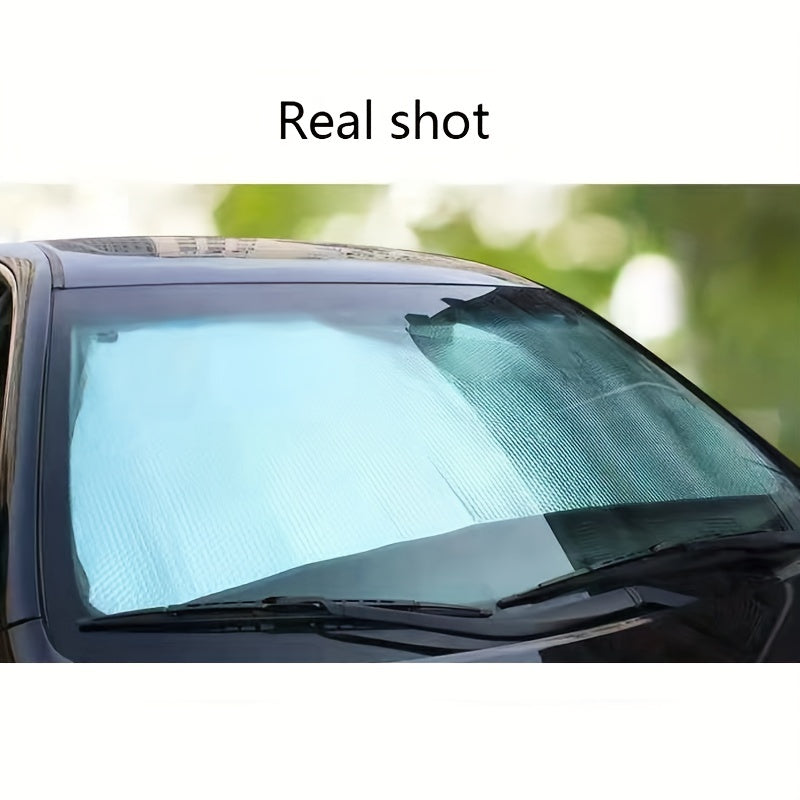 Universal Car Sunshade Heat Insulation Front Windshield Sun Visor