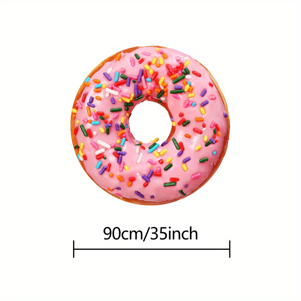 Reversible Microfiber Food Pattern Blanket for Kids and Adults