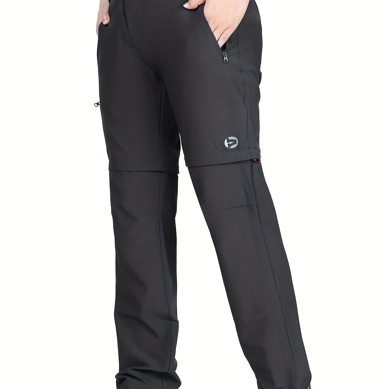 Ayollar uchun tez quriydigan, oson yig‘iladigan va qisilib ketadigan yurish shimlari, olib tashlanadigan oyoqlari bilan, qora, katta