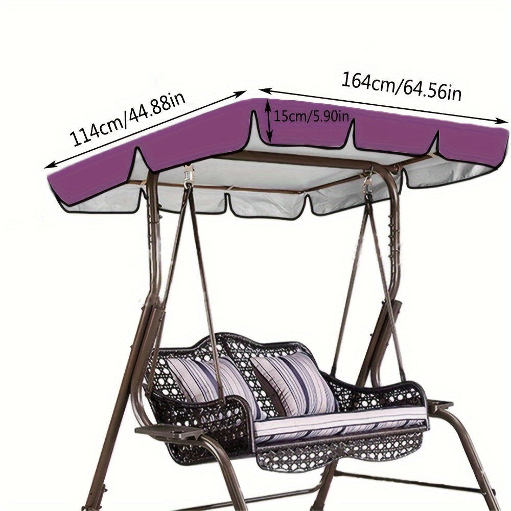 Qora rangda yashil trim bilan mustahkam suv o'tkazmaydigan osma soyabon qopqog'i. Changdan himoya qilish va barcha mavsumlarda foydalanish uchun sozlanadigan tasmalarga ega.