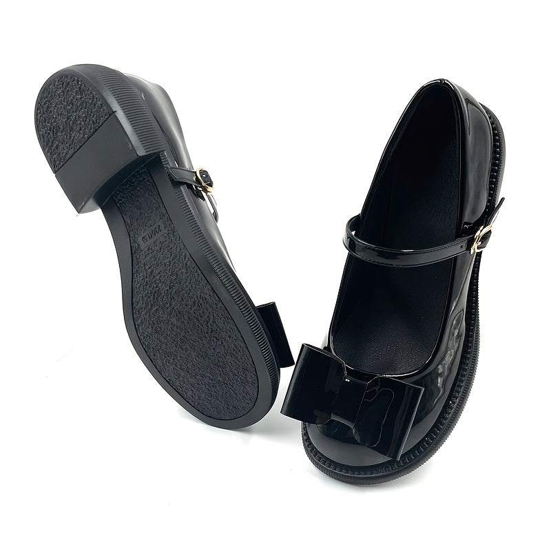 Women’s Microfiber Mary Jane Loafers Slip-On Casual Comfort Shoes