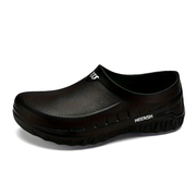 Women's Slip-On Work Shoes Non-Slip EVA Rubber Sole Black Kitchen Healthcare