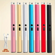 Rechargeable USB Electric Lighter Flameless Windproof for Gas Stove