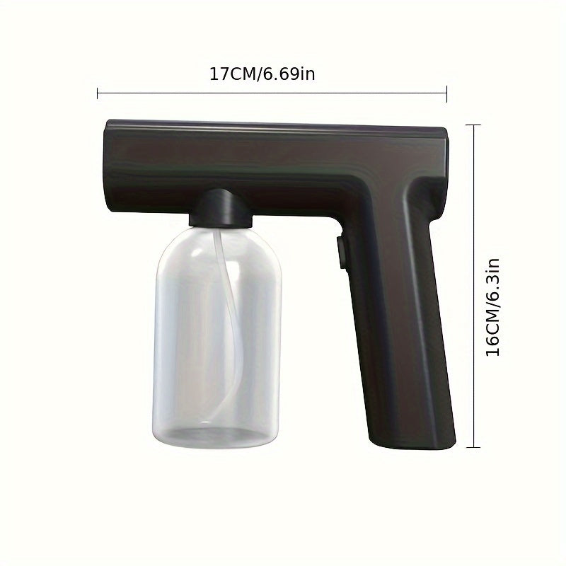 Электрический наночиститель с синим светом, паровым атомайзером, перезаряжаемый, беспроводной, 300 мл