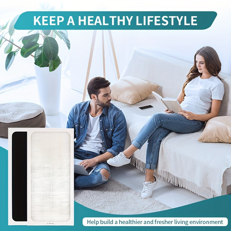 High-Efficiency Particle Filter Replacement for Air Purifiers Includes Dust Pollen Mold