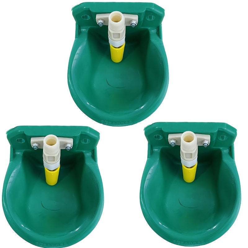 Small Animal Feeder and Waterer for Goats and Sheep 1 3 5 Pack Automatic Drinking Tank