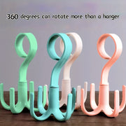 Bohemian Wall Hooks for Coats Scarves Bags and Shoes Space-Saving Easy to Install