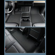 All Weather Floor Mats Set for Tesla Model Y 2025 Deluxe Custom Fit TPE