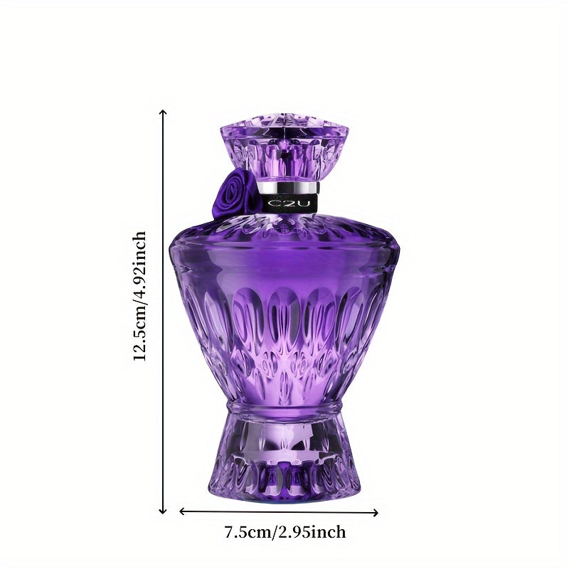 Women's Perfume Spray 75ml Purple Woody Scent Alcohol-Infused Gift
