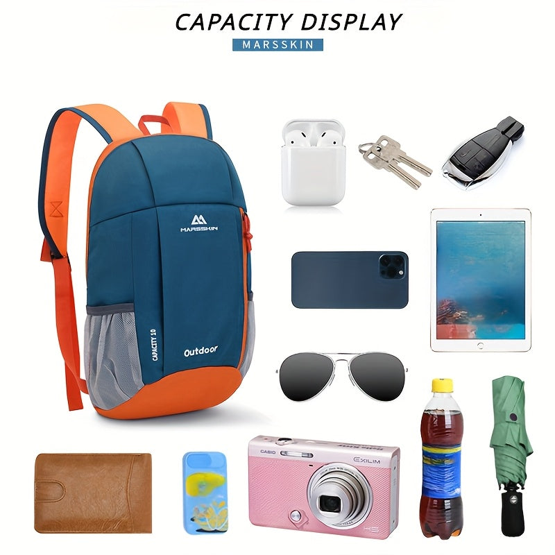 Mochila mini unisex para deportes al aire libre senderismo ciclismo 10L ligero casual Oxford