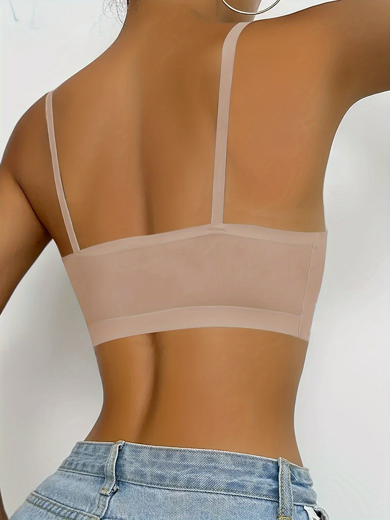 Women's Seamless Push-Up Bras with Chest Pads Breathable Lingerie Underwear