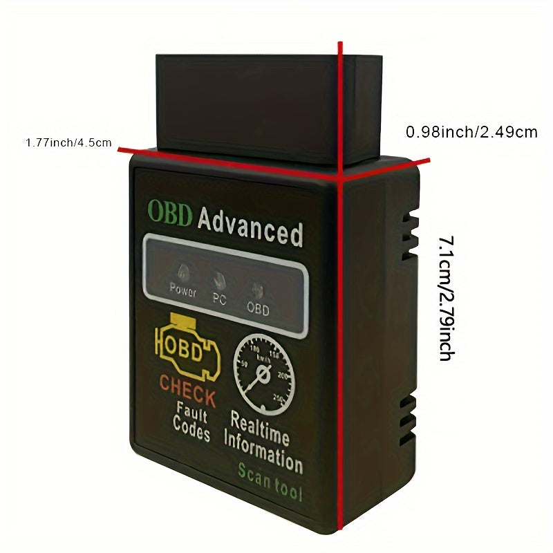 Mini OBD2 Bluetooth Diagnostic Scanner Car Diagnostic Tool for Vehicles