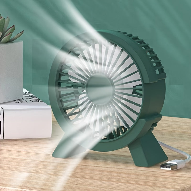 Mini USB Desktop Fan Portable Table Fan for Home and Office Cooling