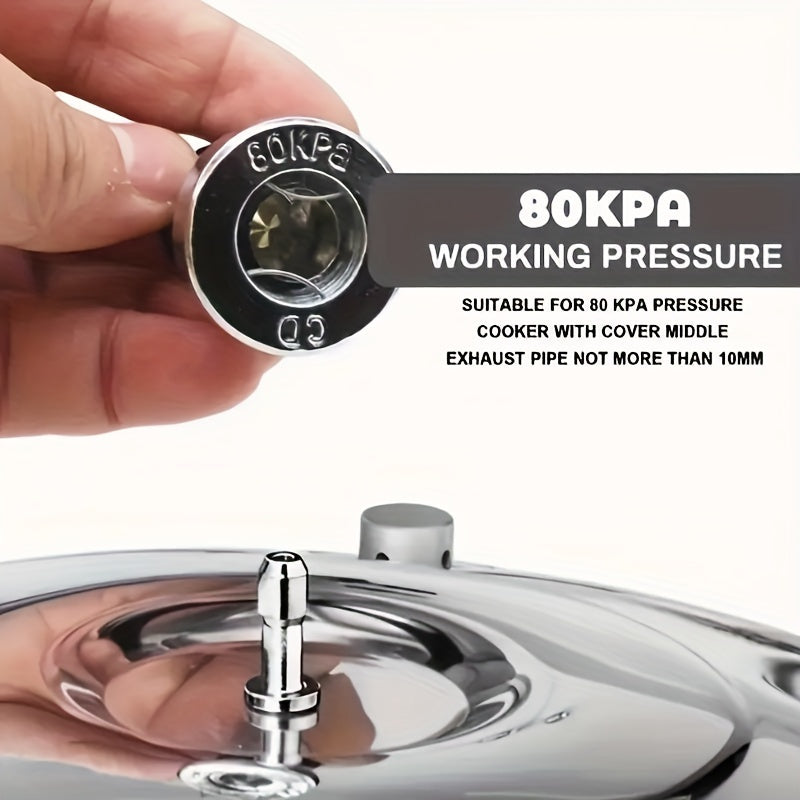 Pressure Cooker Safety Valve Aluminum Alloy Pressure Relief Clamp Universal Kitchen Accessory