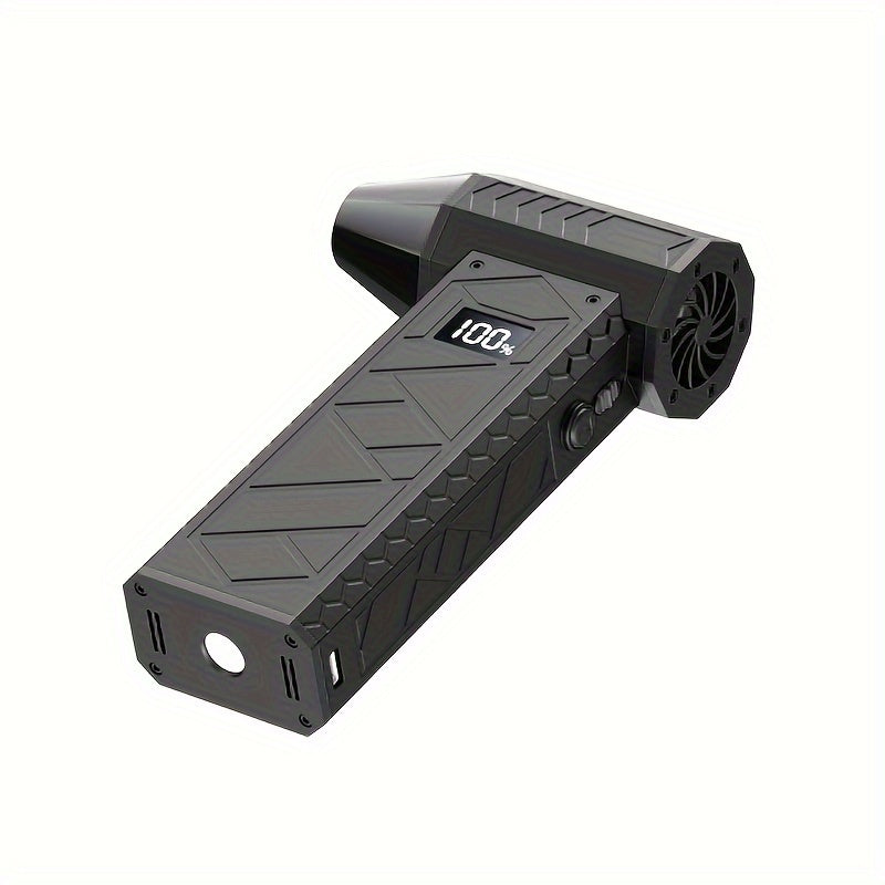 Портативный турбореактивный вентилятор с цифровым дисплеем, перезаряжаемый воздуходувка 36В