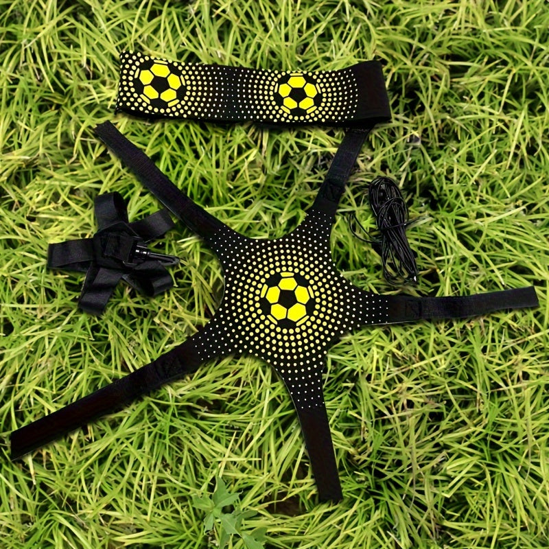 Unisex Adults PVC Football and Volleyball Dribbling Belt Set for Ball Control Training