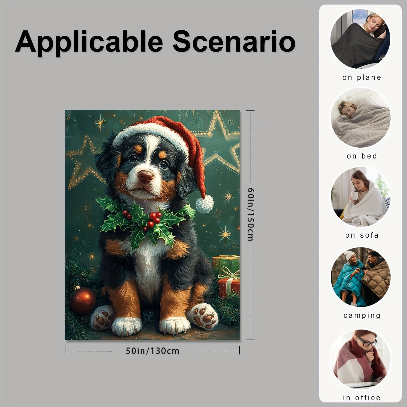 It uchun it Flanel Fleece Choyshab Dastgoh Ofis uchun Gipoallergik Raqamli Chop etish Aralash Ranglar