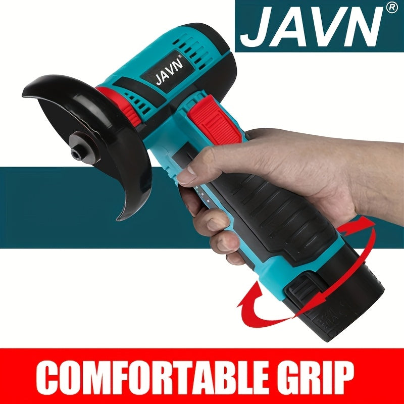 12V Mini Angle Grinder for Wood Metal Plastic 19500rpm Rechargeable Battery