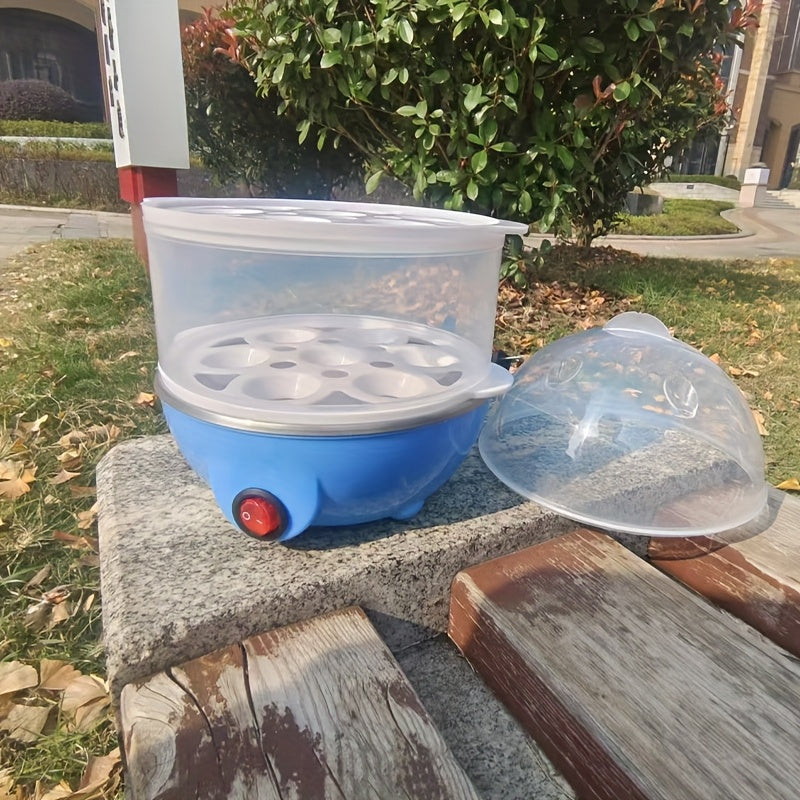 Multi-Function Egg Cooker Stainless Steel Automatic Power Off Food-Grade Kitchen Appliance