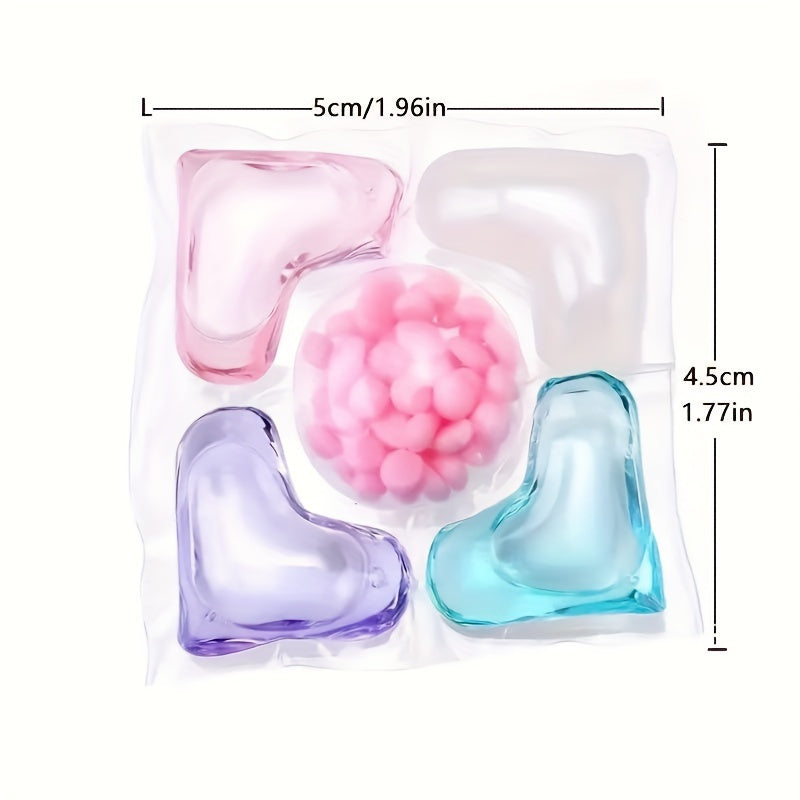 16/30/60pcs Laundry Detergent Pacs with Fresh Scent Stain Removal Softening for Home Dorm Travel