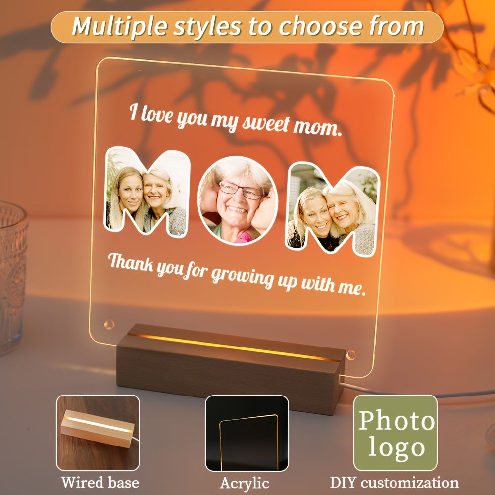 Customized Acrylic Photo Frame for Pets Family and Loved Ones Gift