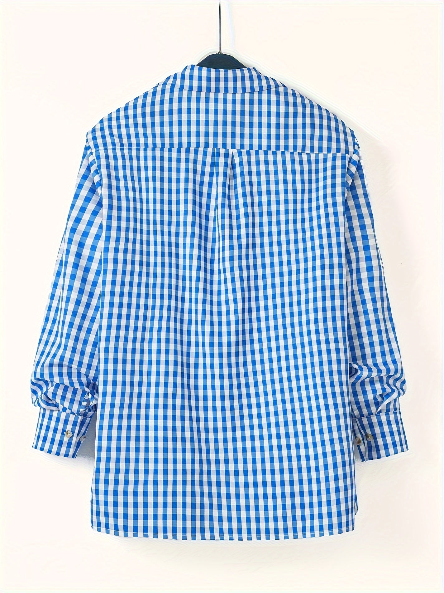 Erkaklar uchun tasodifiy uzun qo'lqonli plitka ko'ylagi, pivo festivali bosma, qizil va oq gingham naqshi, tugmachali yaka, ko'krak cho'ntaklari, mashinada yuvish mumkin bo'lgan polyester aralashmasi, katta o'lcham.