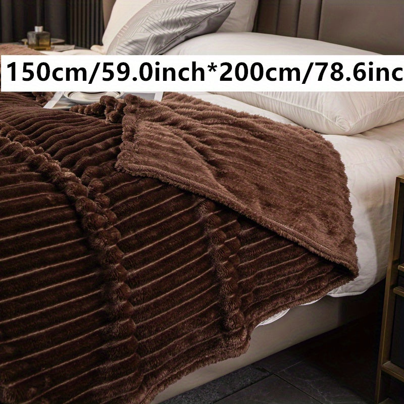 Faux Fur Bed Blanket for Pets Soft Warm Cozy Bed Cover